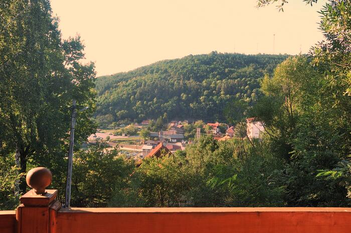 Kitchen and dining area